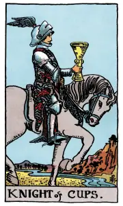 Knight of Cups tarot card